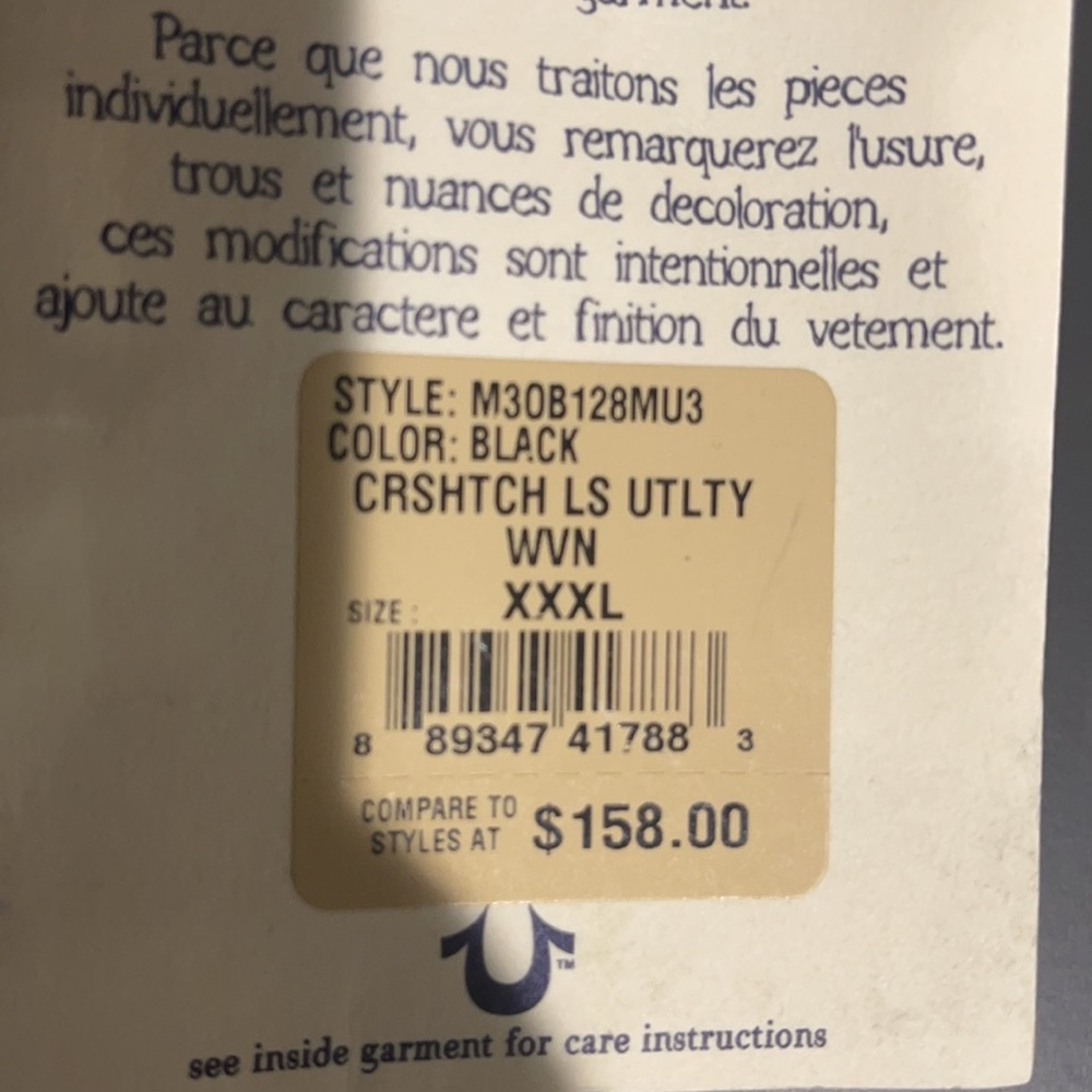 True Religion L/S button up - Picture 8 of 8